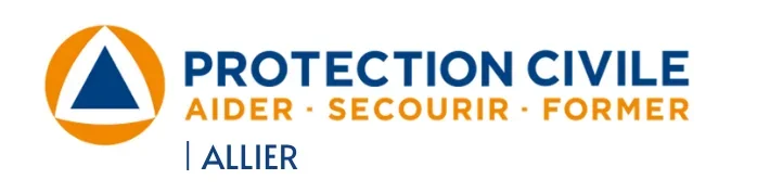 partenaire logo Protection Civile de l'allier-A.C.R.A-Association Chiens de Recherche Auvergne-Recherche en milieu naturel-Formation de chiens-Urgences-assistance-personnes disparues-secours