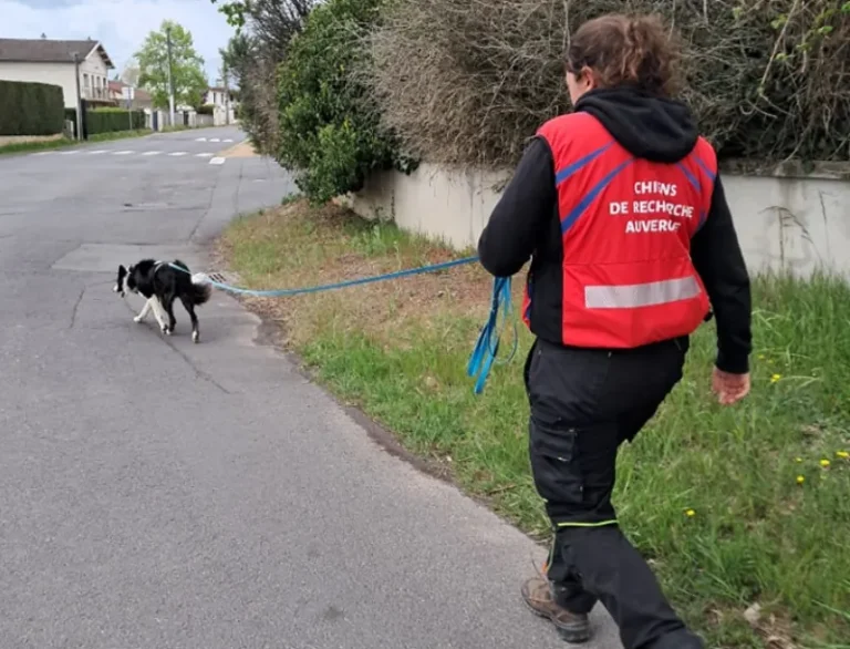 nos équipes Marina et Uguette-A.C.R.A-Association Chiens de Recherche Auvergne-Recherche en milieu naturel-Formation de chiens-Urgences-assistance-personnes disparues-secours